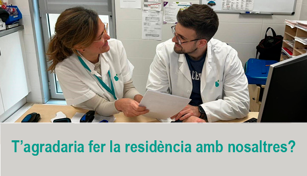 Vols fer la residencia amb nosaltres